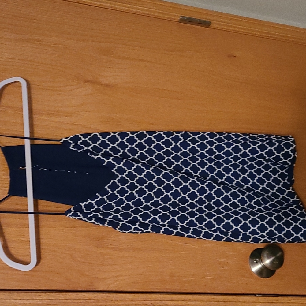 Express Navy Tank reversible top